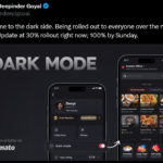 Zomato Launches Dark Mode